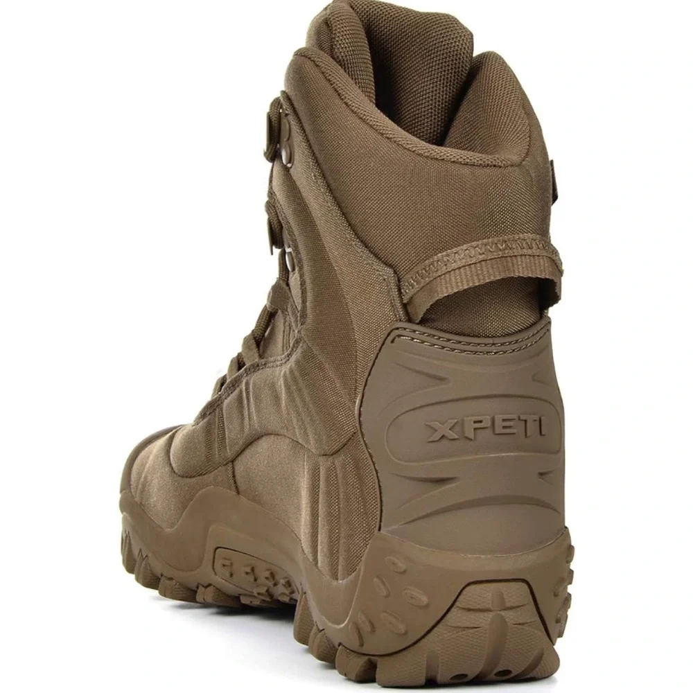 Men's Tactical Boots 8'' Mid Combat Boots Waterproof Military Boots